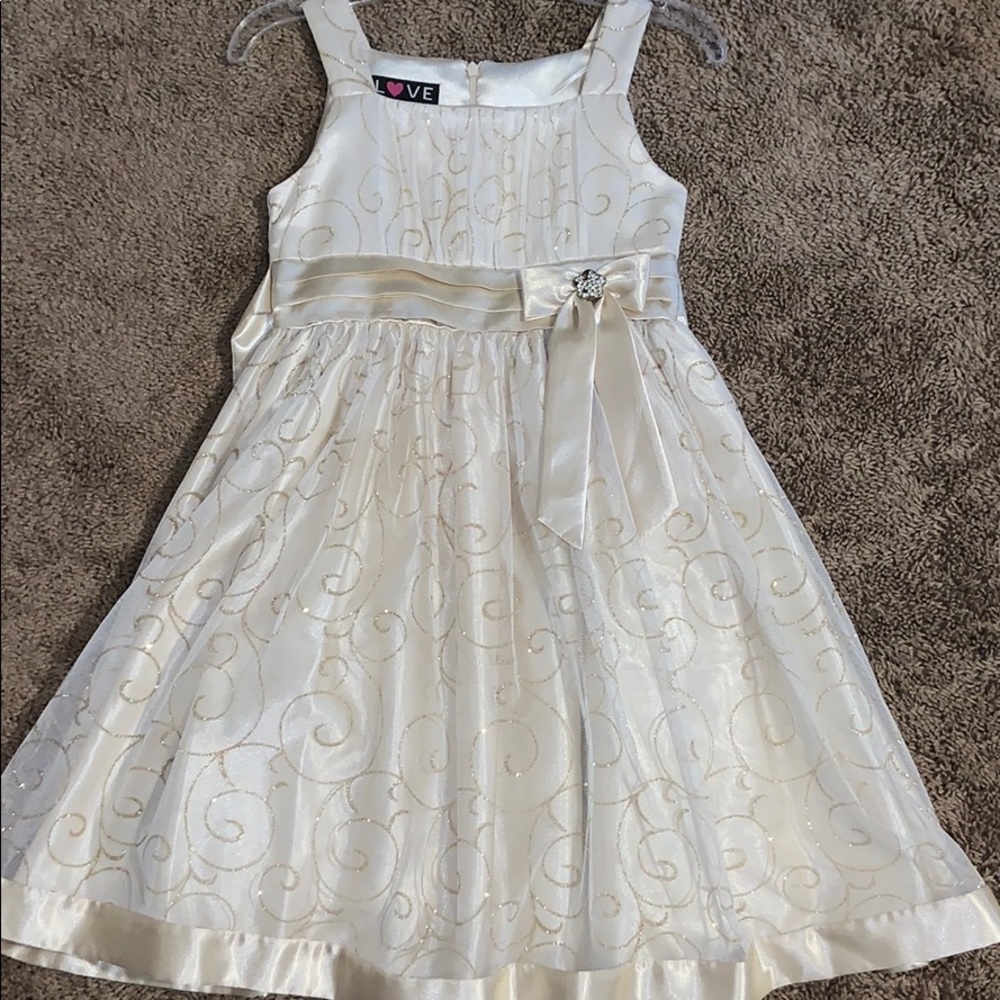 Gold Easter Dress